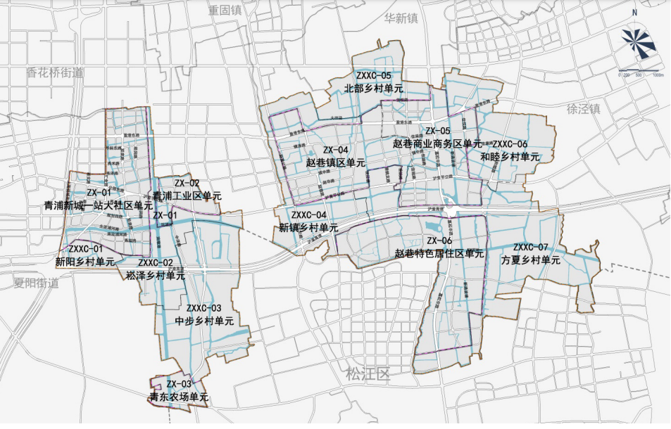 最新:上海市青浦區趙巷鎮總體規劃和土地利用規劃含近期重點建設區域