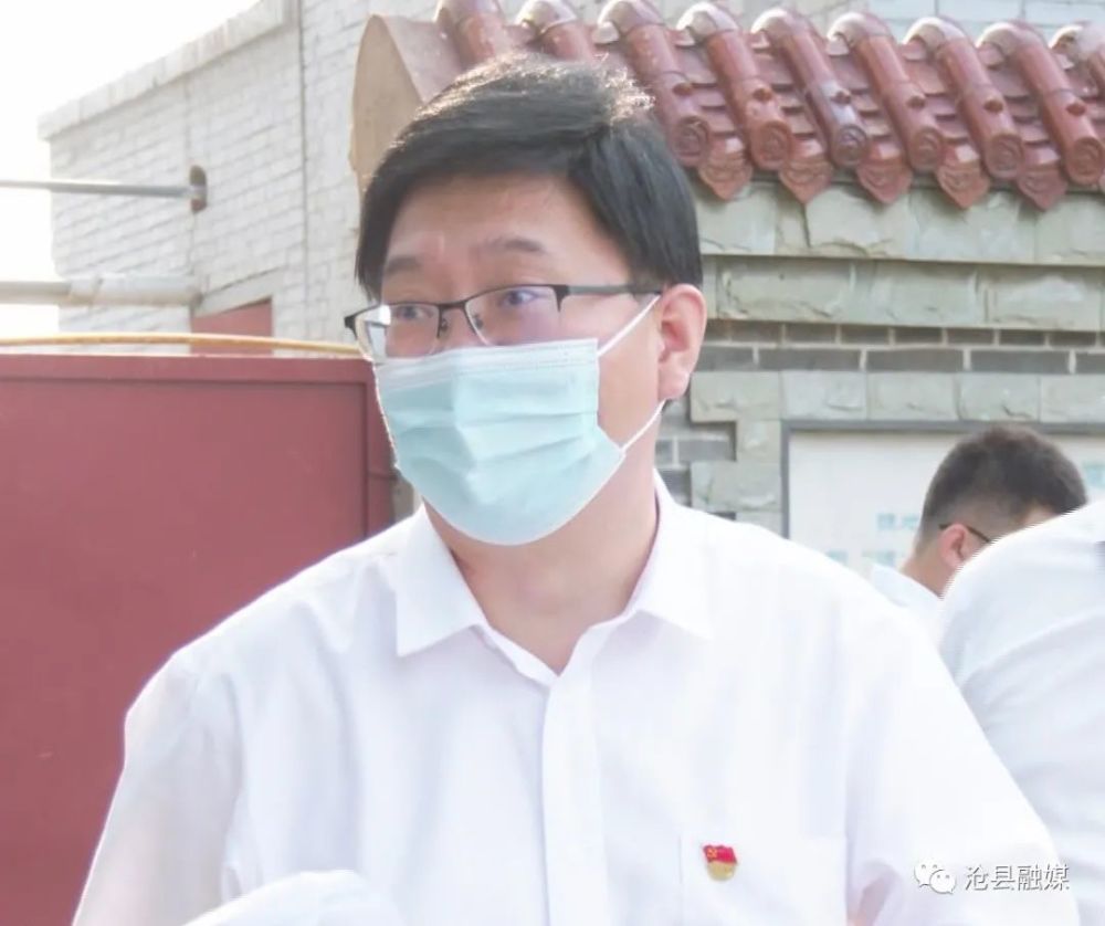 沧县县委书记杨猛专题调度御碑苑景区改造提升工程情况