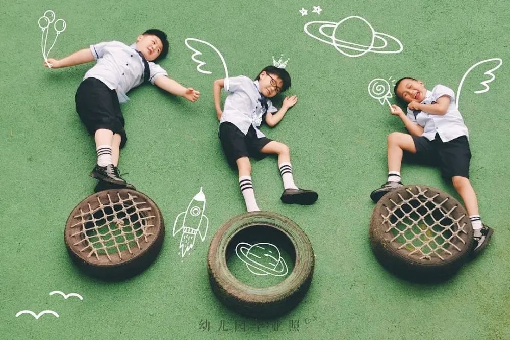 恰同学少年!沪16区幼儿园,中小学创意毕业照来了