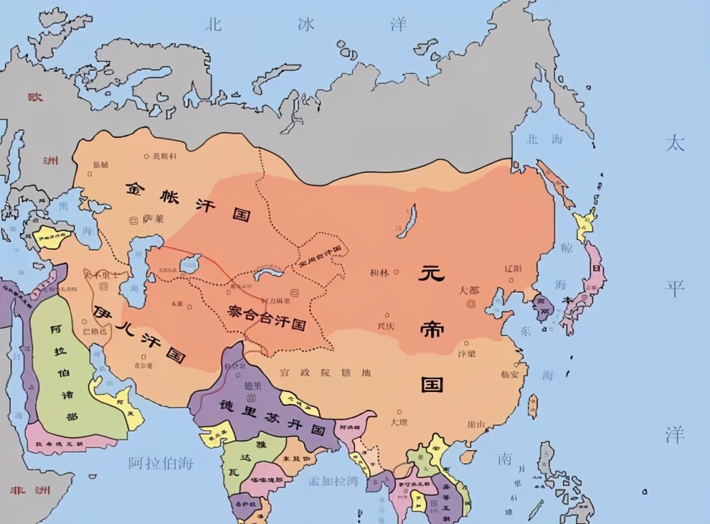 在忽必烈时期,元朝之所以能够做到大一统,疆域如此辽阔,主要还是和