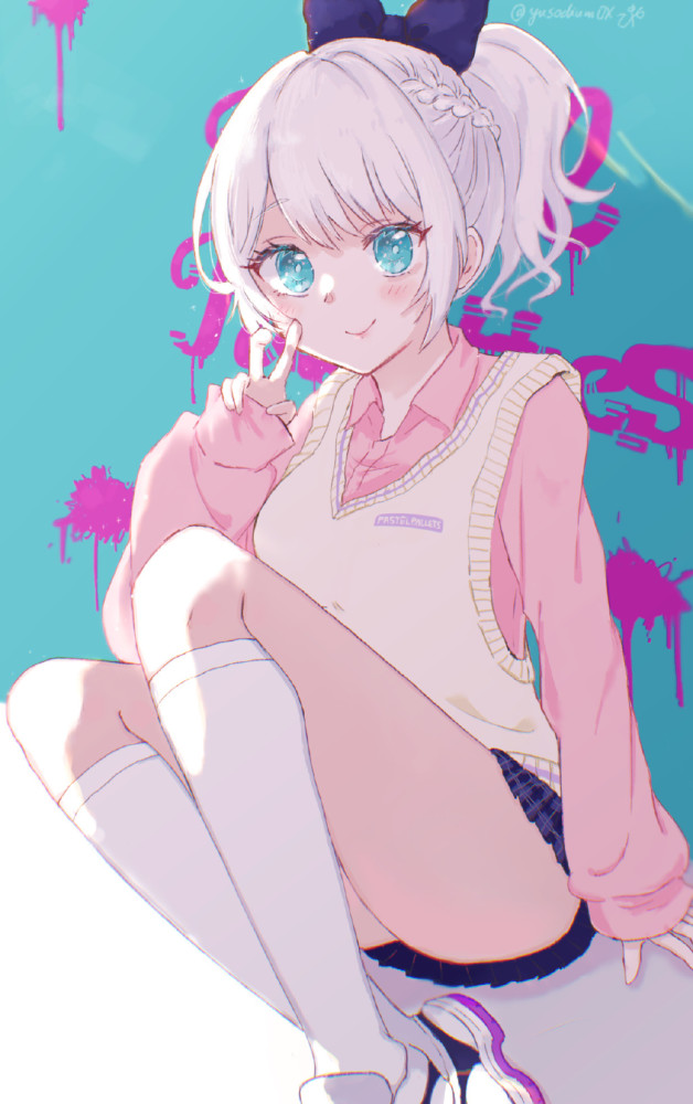 pixiv:二次元动画《bang dream!》若宫伊芙壁纸特辑