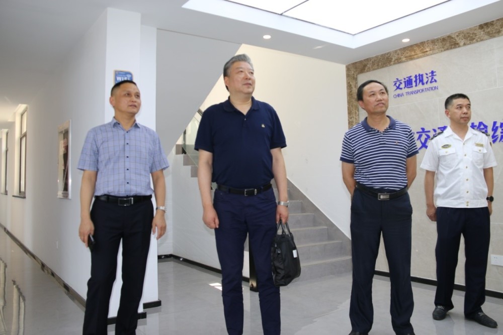 江苏省交通运输综合执法局来泰督查交通运输执法领域突