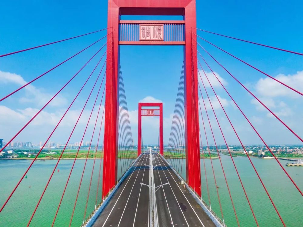 赤坎坡头10分钟这座高颜值大桥1小时可通行1万辆车