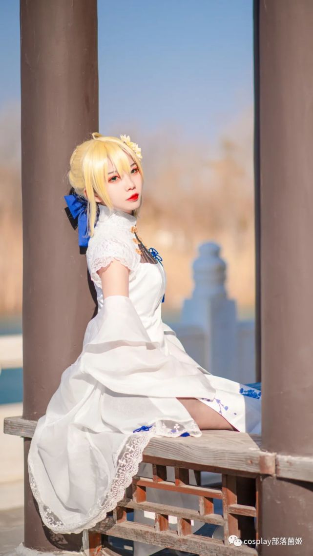 cos:阿尔托莉雅四周年庆典旗袍cos正片@卷耳