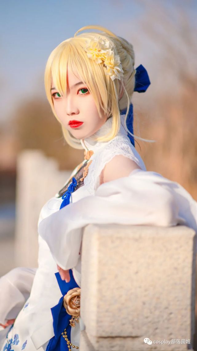 cos:阿尔托莉雅四周年庆典旗袍cos正片@卷耳