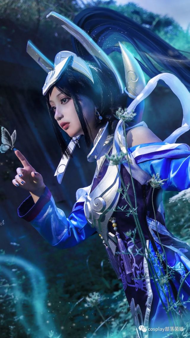 cos:王者榮耀女媧朔望之暉cos正片@孔懿