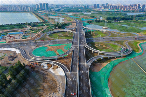 府前大街,庐山路!东营两条道路相继通车!