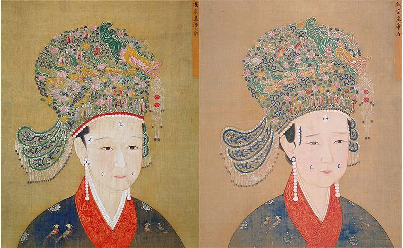 我们现代人的,比如市井文化盛行的宋朝,宋钦宗,宋徽宗的皇后是这样的