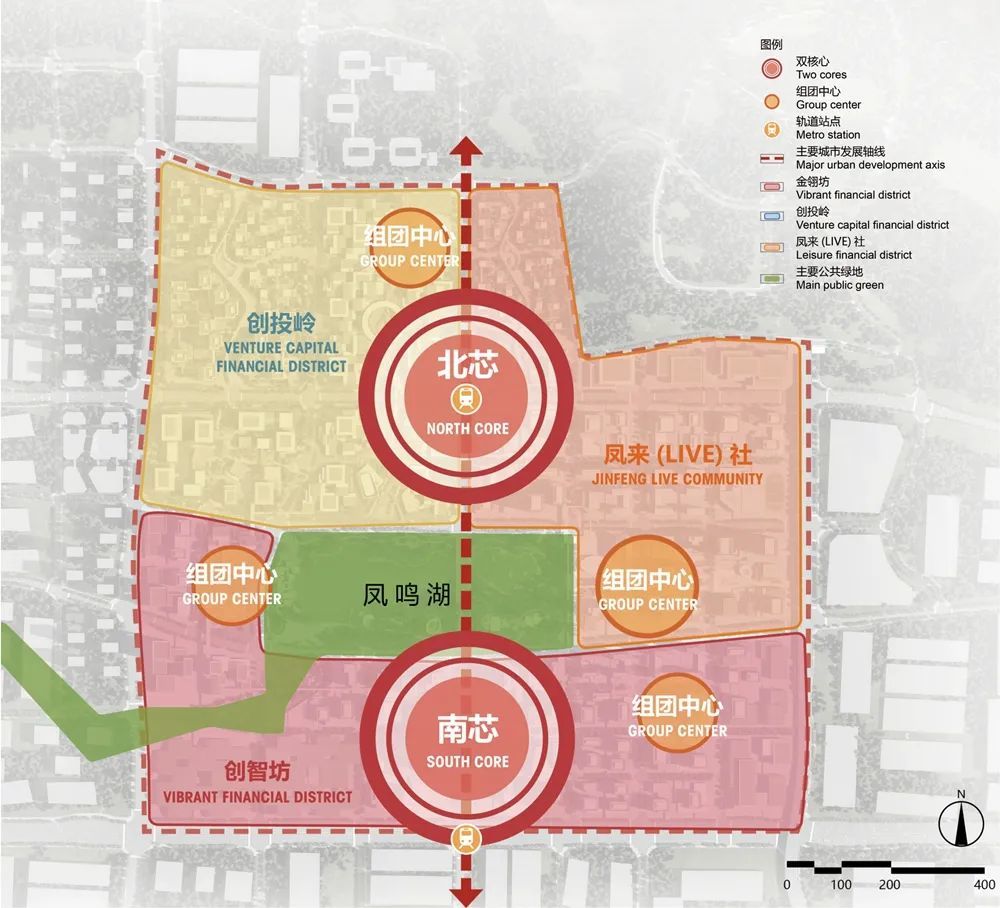 西部重庆科学城金凤中心片区概念规划及一期概念性建筑方案设计