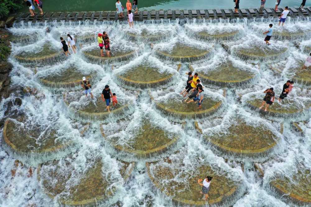 还未建好就火了北仑鱼鳞坝美爆了成新晋网红打卡地