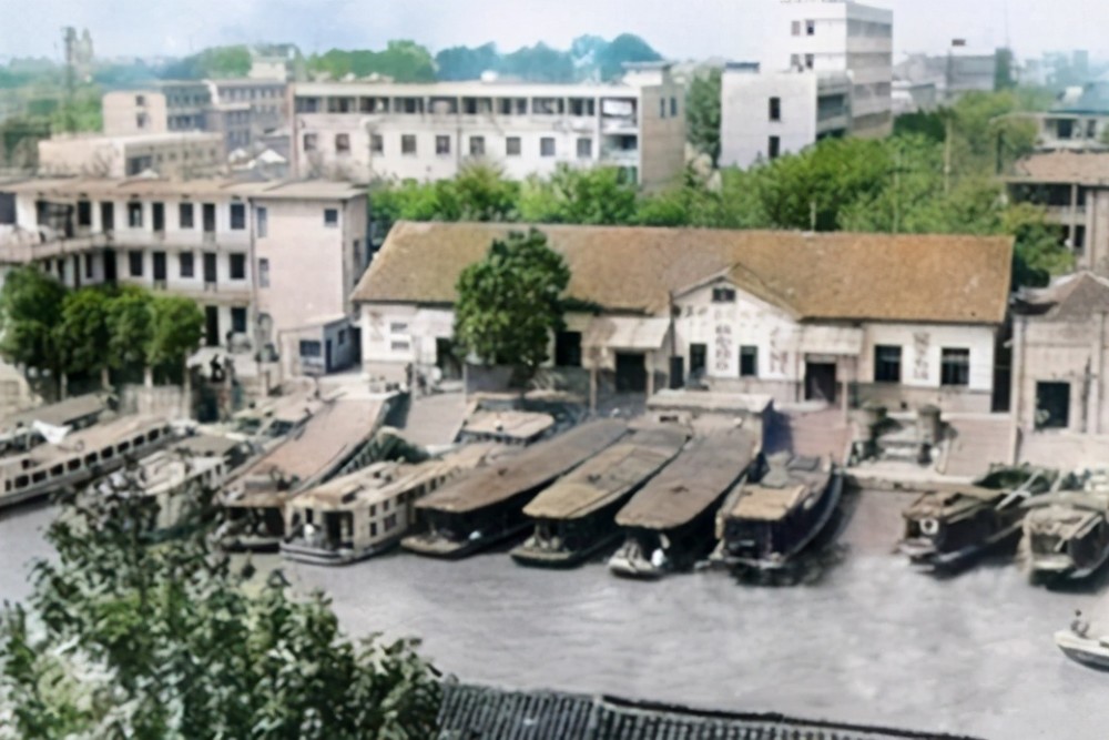 1990年浙江嘉兴老照片,30年的"禾城"城市景象再现,你还记得吗