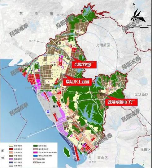 宝安区2021年第二批城市更新计划公告包含三个街道项目更新