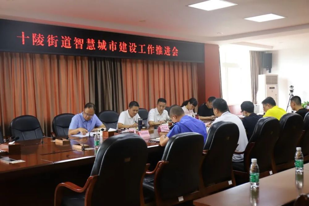 群策群力 共建共治 十陵街道加快推进智慧城市建设