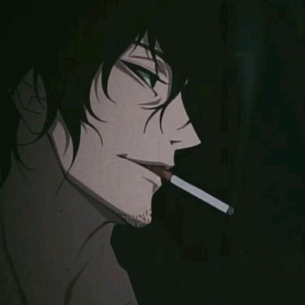 动漫头像男生叼烟头像别太得意忘形了混蛋