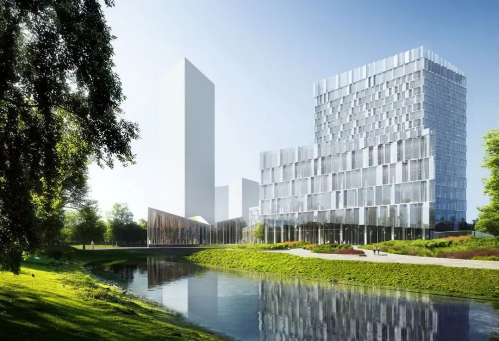 高层酒店办公 综合体建筑设计:南京中芬合作交流中心/方案_腾讯新闻