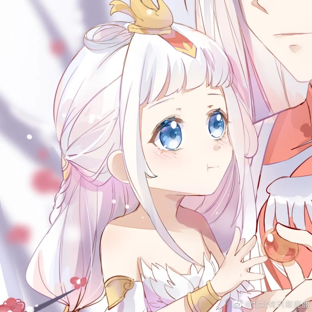 王者情侣头像你是盛开在春天里的一朵花也是我心里的浪漫