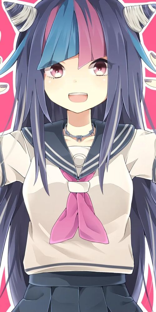 弹丸论破 澪田唯吹 动漫全面屏壁纸 行为脱线的颜艺担当 腾讯新闻