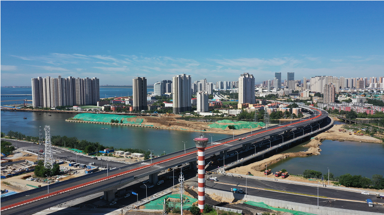 【热烈祝贺】海滨路东西延伸工程全线通车