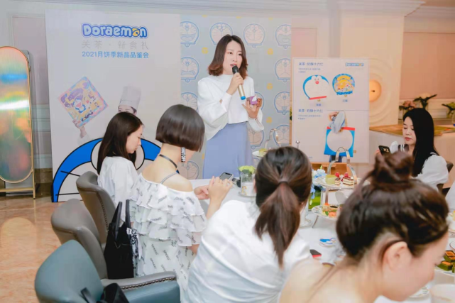 关茶新食礼创始人小关开启首款哆啦a梦主题月饼新品(监修中)此次月饼