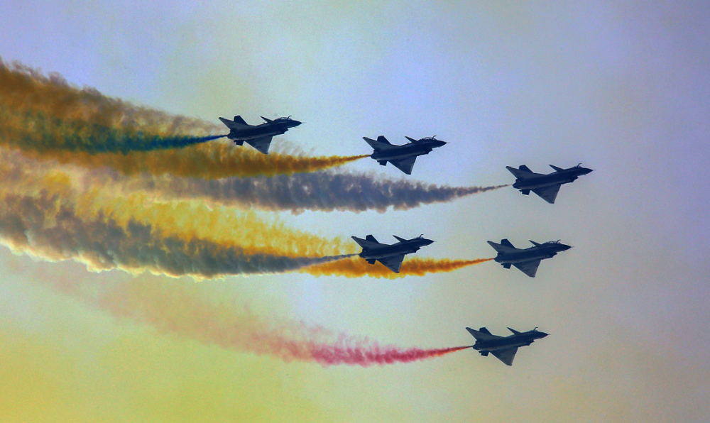 飞过天安门的老兵见证6种中国战鹰建党百年秀出精彩一幕