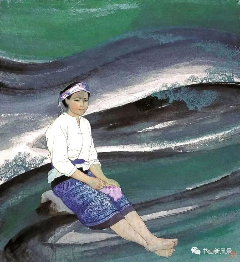 一组唯美的民族风情画