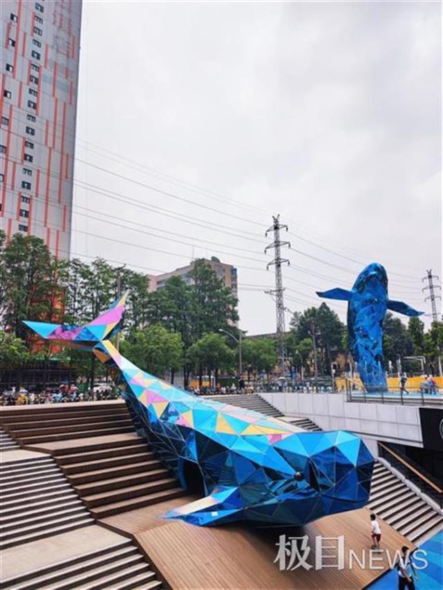 全球最大双子江豚雕塑就在这里,快去打卡拍照吧