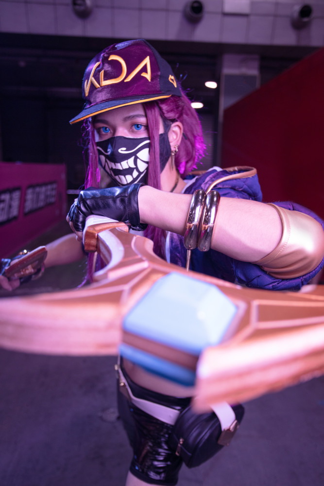 英雄联盟kda阿卡丽cosplay