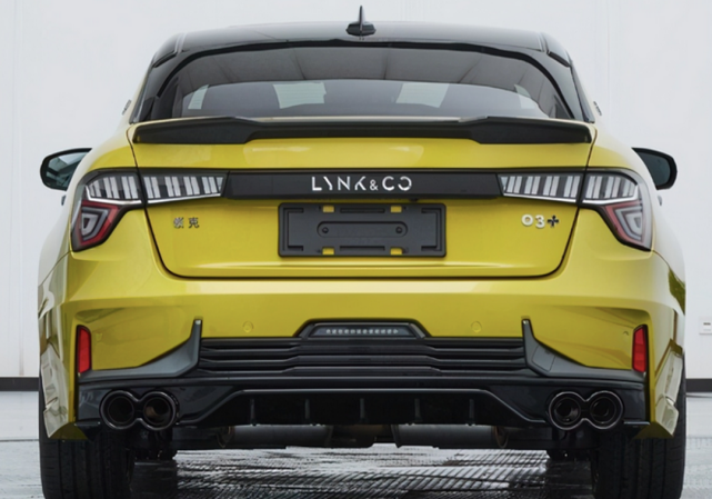 领克03 将改款,原厂超大尾翼实锤!5.9秒弹射起步,比君威gs快