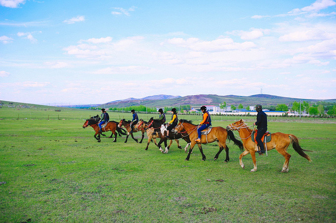 在呼伦贝尔草原,我不会建议你去黑山头骑马,因为我觉得这些更好
