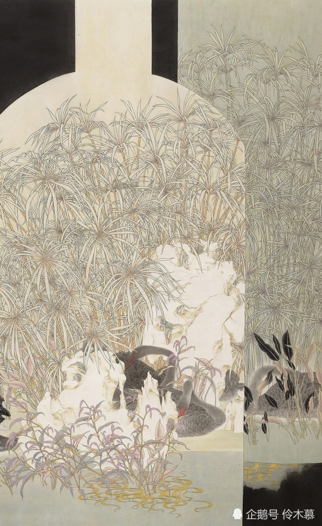 油画技法的工笔画