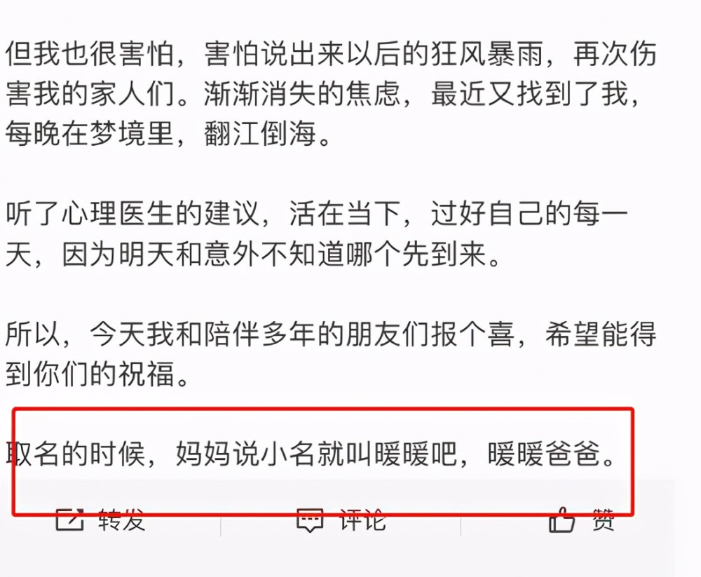 保姆纵火案过去4年林爸爸宣布再婚喜得千金评论区却炸锅了