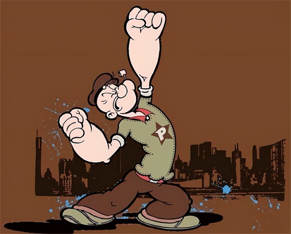 "大力水手"的人物原型佛格:身材瘦小却力大无穷,一直活到91岁_腾讯