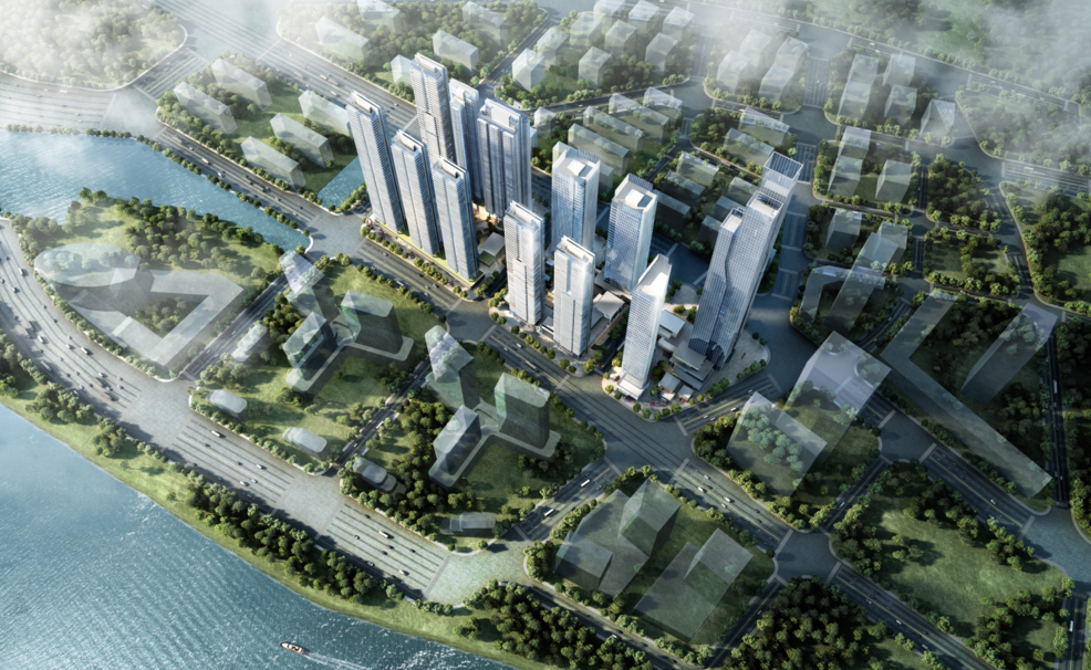 鱼珠旧改首期安置房项目动工!选址,效果图