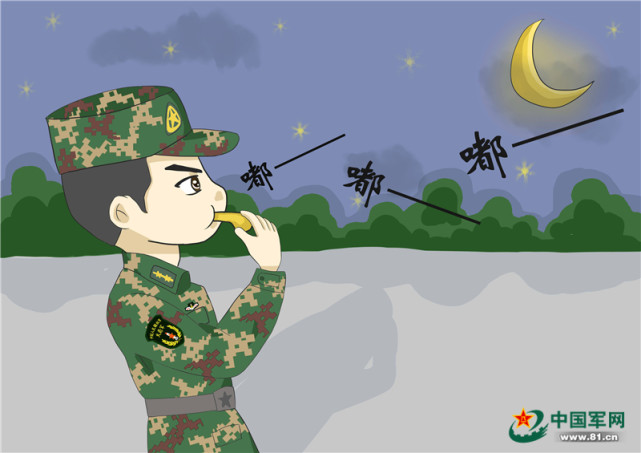漫画丨军旅日记那总在深夜拉响的紧急集合