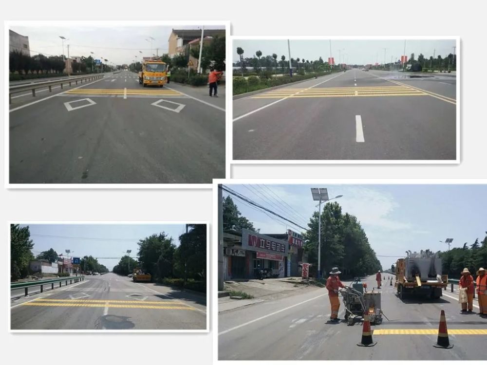 运城平陆,永济,夏县一些路段增设减速警示标志 预防农村道路事故