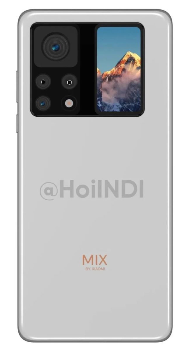 小米mix4最新渲染图曝光超大底主摄加持