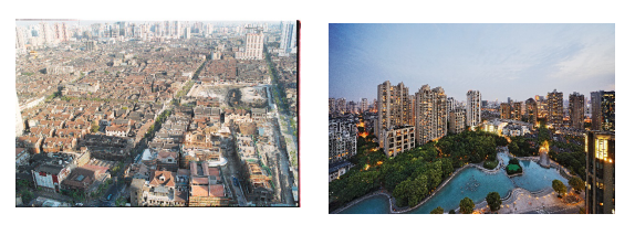 上海新天地鸟瞰图片