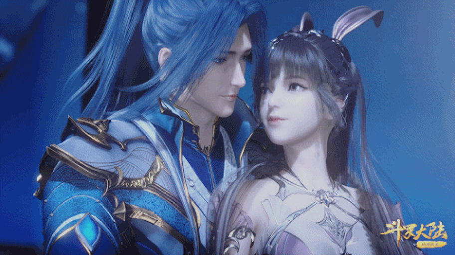 斗罗唐三小舞致敬泰坦尼克号船上拥抱让人羡慕杰克唐好帅气