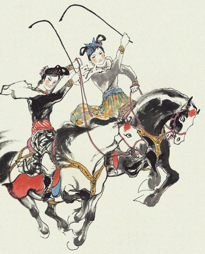 骑马 蹴鞠 打毬 古代马球运动为何全民疯狂 腾讯新闻