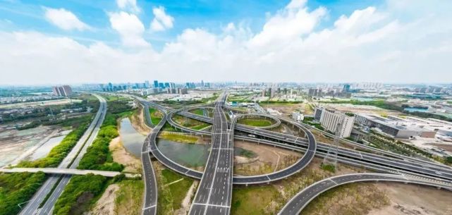 苏州中环北线全线通车春申湖路快速化改造正式通车