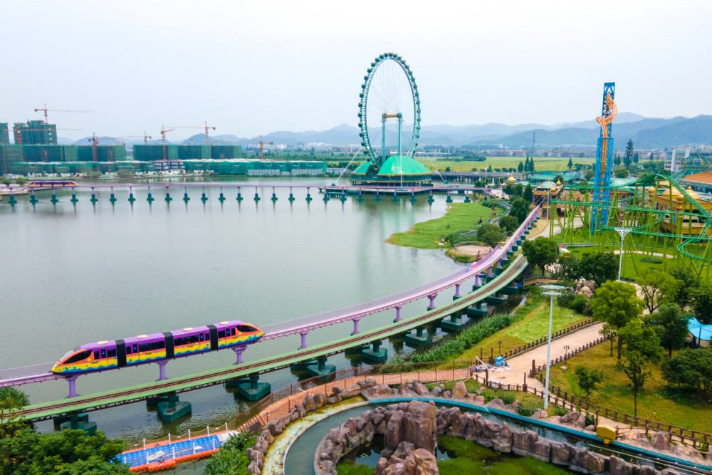 绍兴柯桥投资最大的室外乐园占地502亩堪称浙江版迪士尼