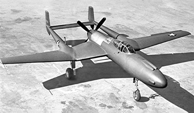二战美国xp54战斗机一款对飞行员不太友好的飞机