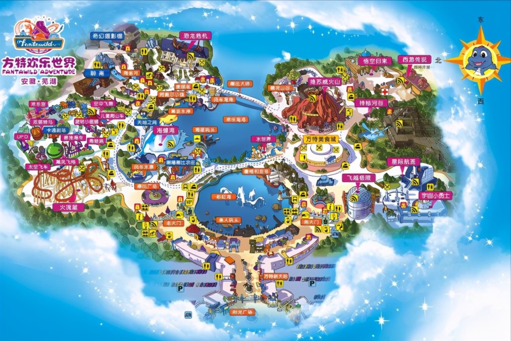 中国规模最大的第四代主题乐园就在安徽是东方梦幻乐园