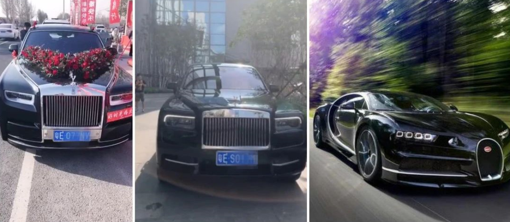 拥有两辆劳斯莱斯豪车的网红二驴,又斥资买布加迪,遭粉丝嘲讽_腾讯