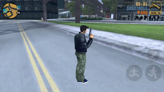 GTA3武器介绍（近战&轻型武器&投掷武器）