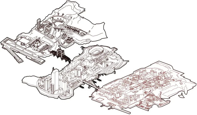 GTA3-设计稿-地图-建模-R星