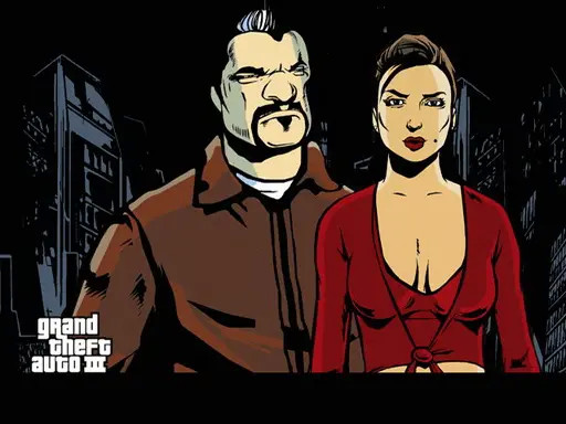 GTA3-艺术画-2000年-R星