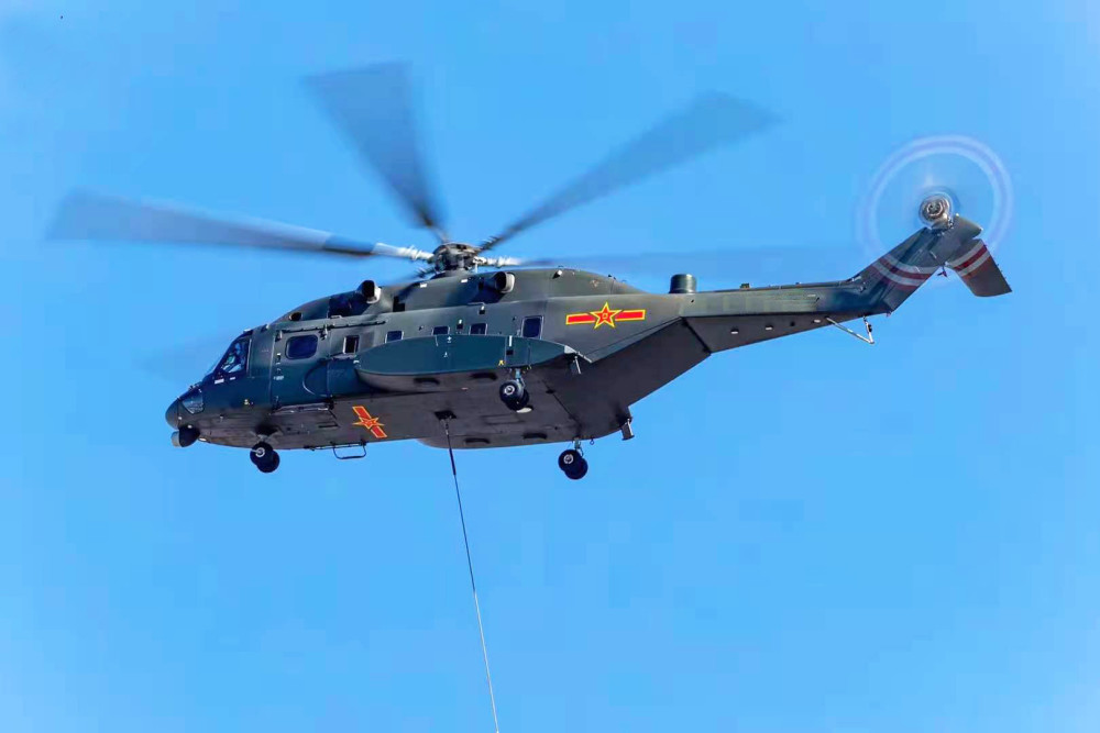 直8宽体运输直升机图片