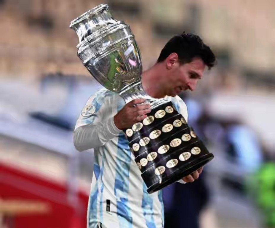 梅西成金球奖赔率第一,领跑金球竞争,拿下美洲杯必拿下金球