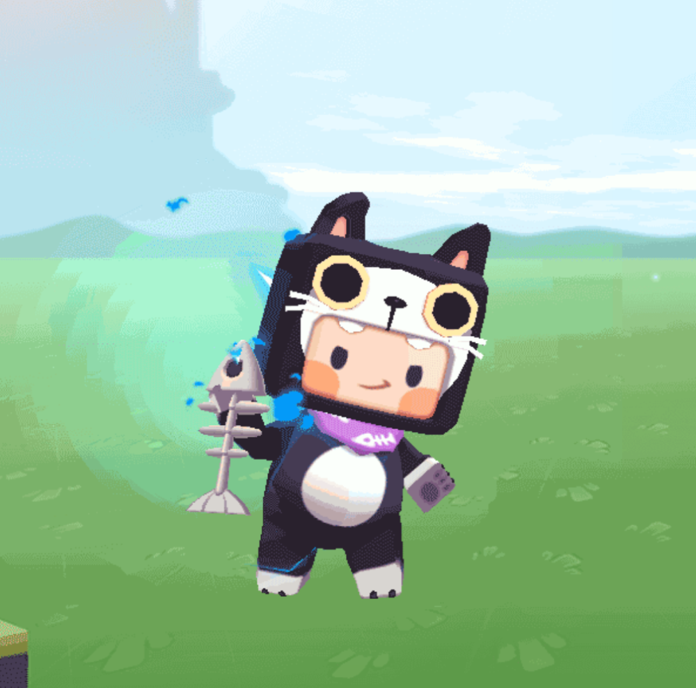 迷你世界再出新皮肤!ks羊纸:黑猫皮肤超值,比橘子泡泡好看